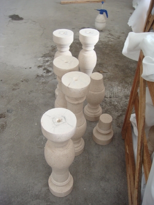 Machine polonaise 500mm de colonne de balustre de balustrade de pilier solide de balustrade 600mm
