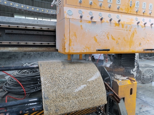 machine de polonais circulaire de la dalle 380V pour le traitement creux de colonne