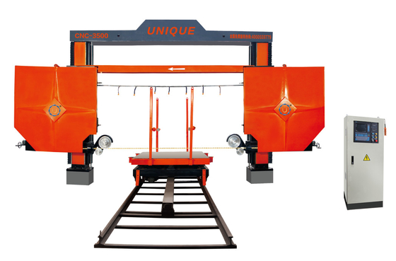 Granit multi de commande numérique par ordinateur Diamond Wire Saw Machine For de fonction