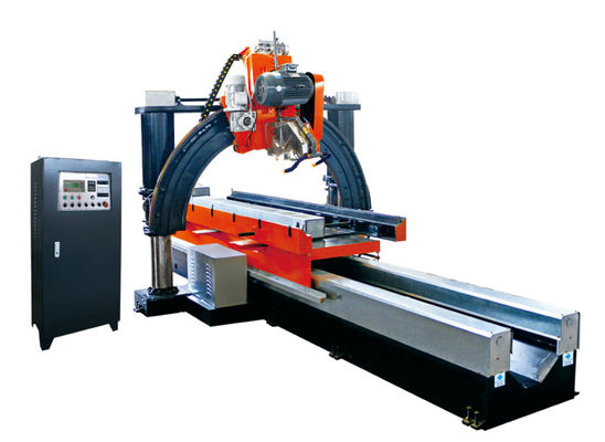Machine de développement automatique 7.5kw de Roman Pillar Slot Stone Cutting